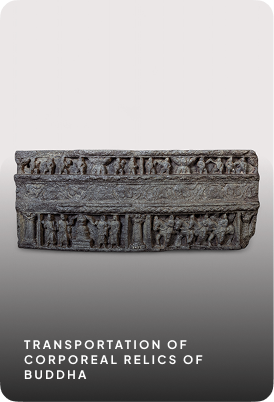 Plaque Depicting Twelve Deeds of Sakyamuni Buddha