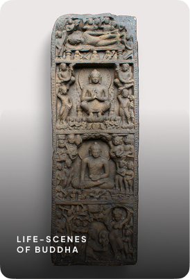 Descent from Trayastrimsa Heaven